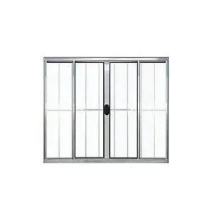 JANELA CORRER ALUM C/ GRADE 1,50M VITRAUX