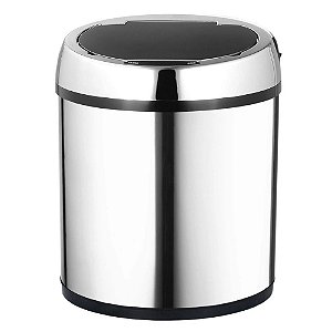 Lixeira Inox Automática Sensor 6 Litros 6l 6lts Tssaper