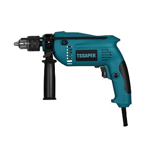 Furadeira de Impacto 600w Mandril 13mm Elétrica para Madeira e Metal Tssaper