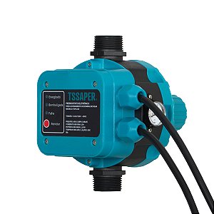 Pressostato Automático Hidráulico Eletrônico para Pressurizar Bomba de água Bivolt Tssaper