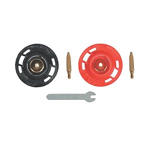 Kit 2 Bicos com Agulha para Pulverizador de pintura 550w 1,0 e 2,5 mm Tssaper