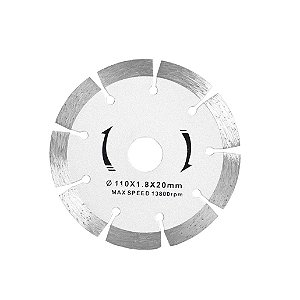 Disco de Corte 110mm Segmentado para Serra Mármore TSSAPER