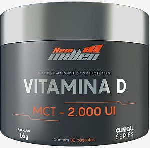 Vitamina D 2.000-UI (30 Cápsulas) New Millen