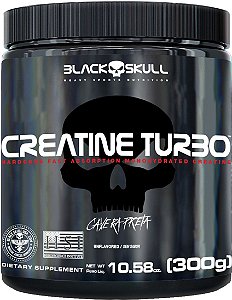 Creatina Turbo (300g) Black Skull