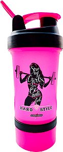 Coqueteleira Pink Cápsula "Hard Style" (570ml) IntegralMedica