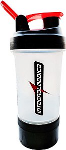 Coqueteleira Transparente Cápsula (570ml) IntegralMedica