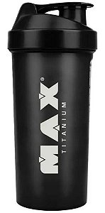 Coqueteleira Max Preta (870ml) Max Titanium