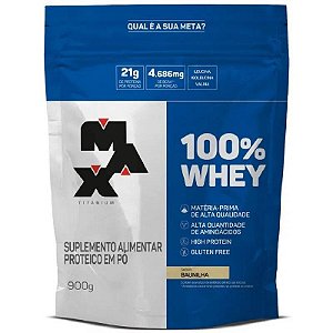 Whey 100% (900g) Max Titanium