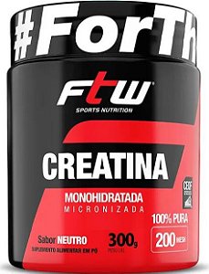 Creatina Monohidratada PURA (300g) FTW