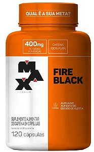 Fire Black Max Titanium (120 Caps)