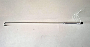 BICHEIRO PARA POLVO EM AÇO INOX COM CABO