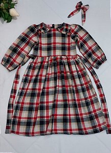 Vestido Flanela Xadrez