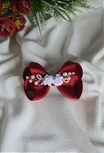 Laço Marsala com aramado