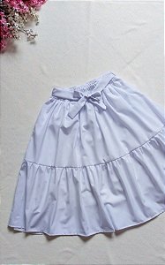 Saia Branca Duas Marias