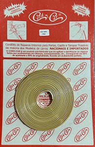 Filete de Calafetação Automotiva 4 metros (Portas, Tampas, Capôs) LISO para VW, FIAT, GM, FORD, TOYOTA, KIA, HONDA, AUDIO, BMW, MITSUBISHI ETC.