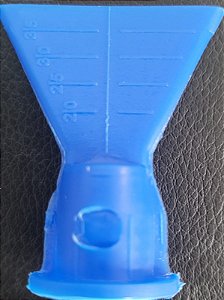 Bico aplicador de calafetação textura ondulada