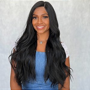 Peruca Front Lace Wig HANIYA - Preto