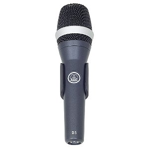 Microfone AKG D5 Vocal Supercardióide Dinâmico
