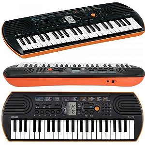 Teclado Infantil Casio Casiotone Sa 80 Branco Sem Fonte - Engenho Store  Instrumentos Musicais