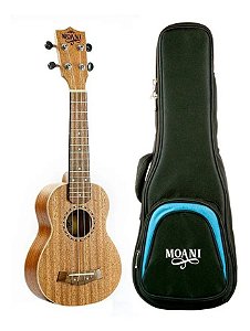 Ukulele Acústico Soprano 21'' MOANI UKMH02-21 Natural