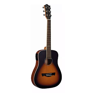Violão Tagima WS 40 EQ NT Serie Walnut Aço Sb Sunburst
