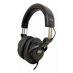 Fone De Ouvido Boxx Headphone Profissional F40 Preto
