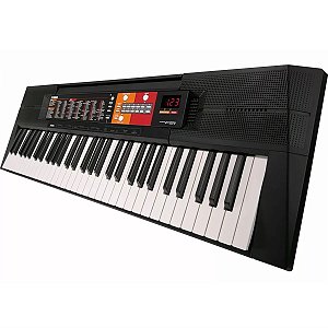 Teclado Musical Yamaha Psr f51 61 Teclas 114 Estilos Seminovo Revisado