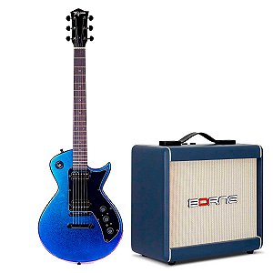 Guitarra Tagima Sixmart Chameleon Blue + Amplificador Borne