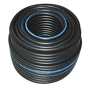 Mangueira Lava Auto Preta 1/2 1500/3000 psi - 25 Metros