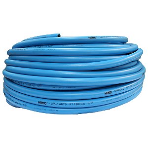 Mangueira Lava Jato Carro 1/2 1200psi/lbs Azul Elite 45 mts