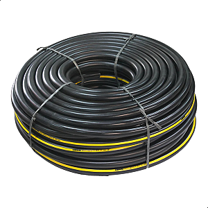 Mangueira Martelete Robusta 1Pol 800psi/lbs Preta Elite 70mt