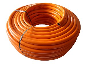 Mangueira Jardim Dupla Camada Irrigação Laranja 1 Pol - 70m