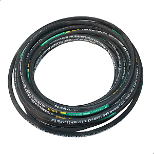 Mangueira Hidráulica R1 At 1 Trama Aço 3/16" pol Menco - 85 Mts