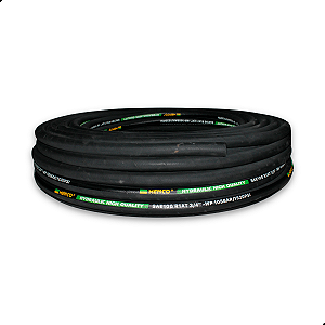 Mangueira Hidráulica R1 At 1 Trama Aço 3/4" pol Menco - 35 Mts