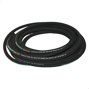 Mangueira Hidráulica R1 At 1 Trama Aço 3/8" pol Menco - 70 Mts