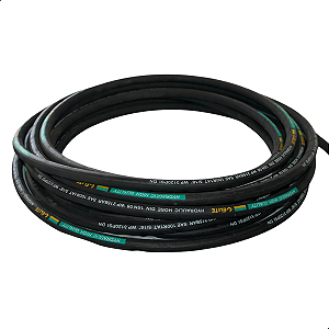 Mangueira Hidráulica R1 At 1 Trama Aço 5/16" pol Menco - 55 Mts
