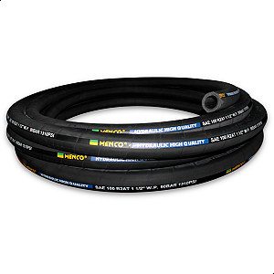 Mangueira Hidráulica R2 At 2 Trama Aço 1 1/2" pol Menco - 20 Mts