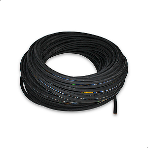 Mangueira Hidráulica R2 At 2 Trama Aço 1/4 Menco- 45 Mts