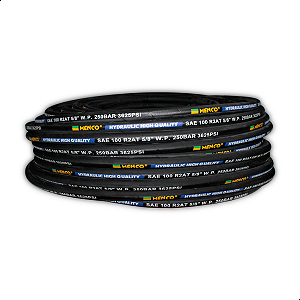 Mangueira Hidráulica R2 At 2 Trama Aço 5/8 Menco - 35 Mts