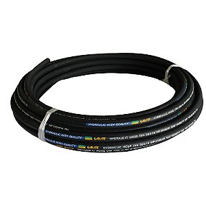 Mangueira Hidráulica R2 At 2 Trama Aço 5/8 Elite - 80 Mts