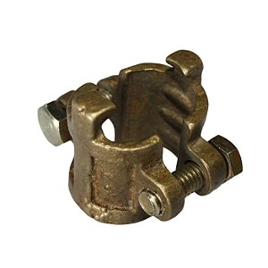 Abraçadeira Latão 1/2 para Mangueira Lava Auto 2 UN