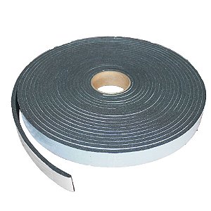 Fita Adesiva de PVC Anti Ruído 10mm x 5mm - Rolo 10 metros