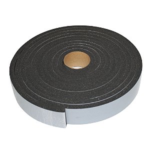 Fita Adesiva de PVC Anti Ruído 30mm x 8mm - Rolo 5 metros