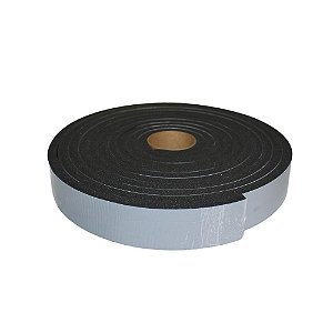 Fita Adesiva de PVC Anti Ruído 40mm x 5mm - Rolo 10 metros