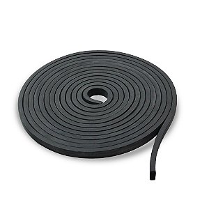 Perfil de Borracha Esponjoso Vedação Macio 12,5x10mm - 50m