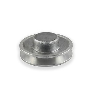 Polia de Alumínio para Correia em V 70mm 1 Canal perfil A