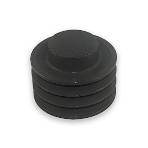 Polia Ferro Fundido para Correia em V 50mm 3 Canais Perfil A