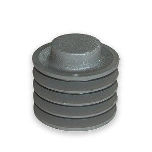 Polia Ferro Fundido pra Correia em V 300mm 4 Canais Perfil B
