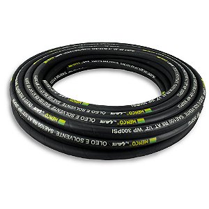 Mangueira R6 Hidráulica 1/2 pol Óleo Solvente Menco - 15m