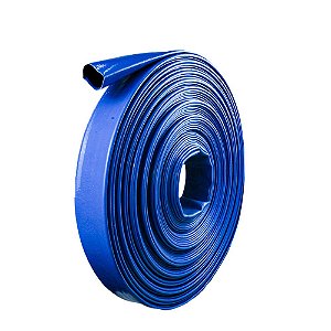 Mangueira Drenagem Flat/chata/azul/agua 3 Polegadas 40mt